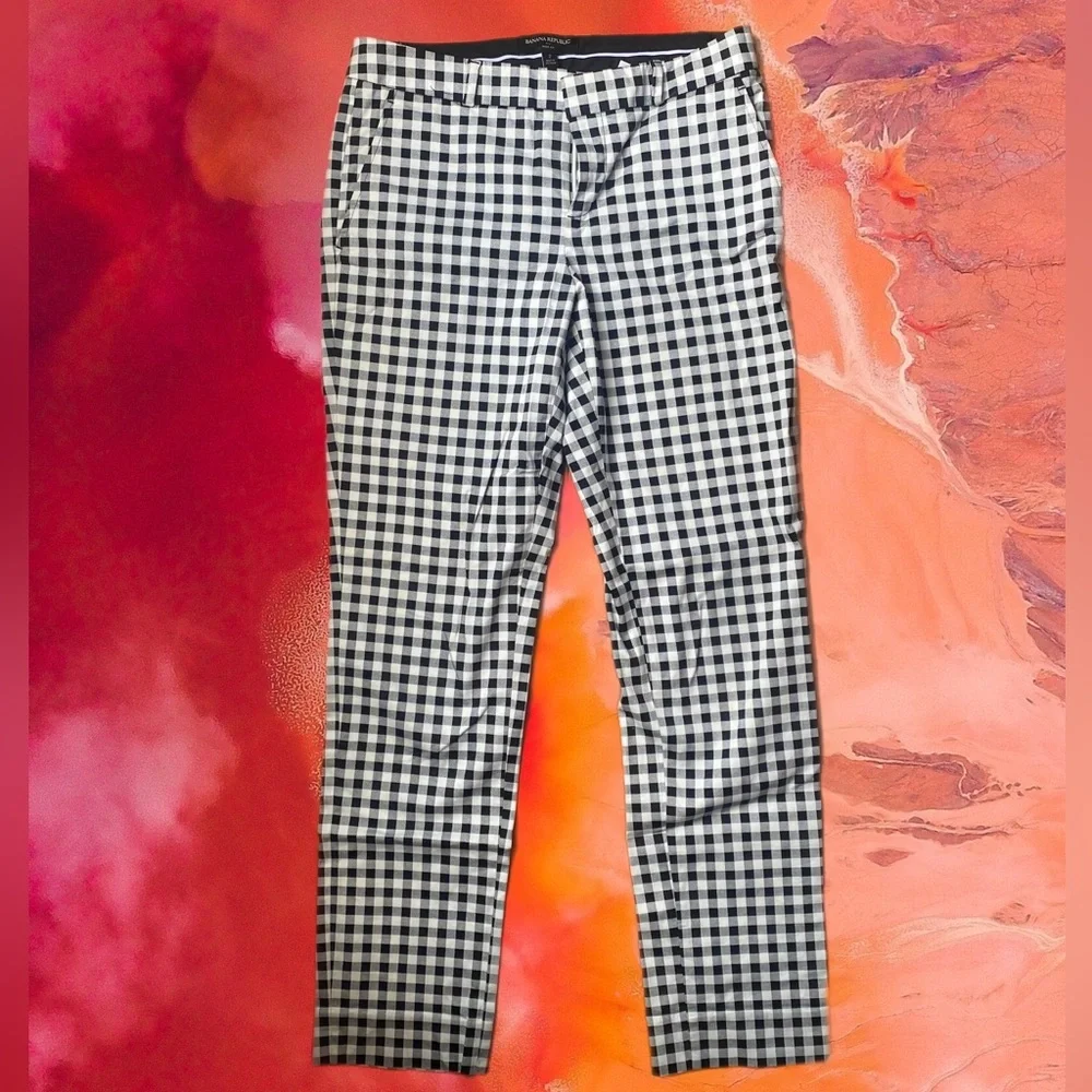 Banana republic Gingham Pants - Picture 2 of 6
